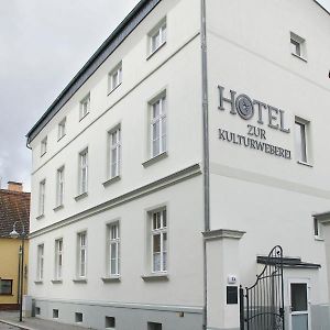Hotel Zur Kulturweberei Finsterwalde Exterior photo