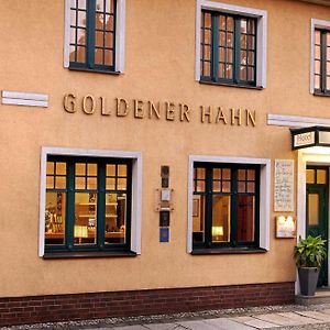 Gasthof Goldener Hahn Finsterwalde Exterior photo