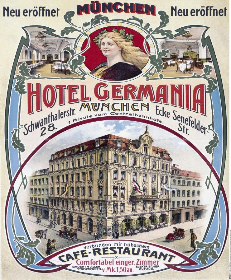 Boutique Hotel Germania Mnichov Exteriér fotografie