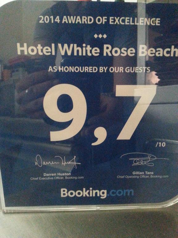 Hotel White Rose Beach Olympiakí Aktí Exteriér fotografie