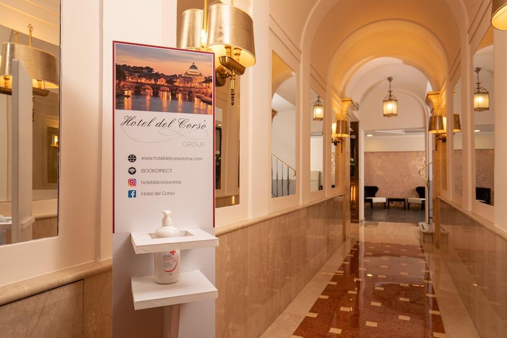 Hotel Del Corso Řím Exteriér fotografie