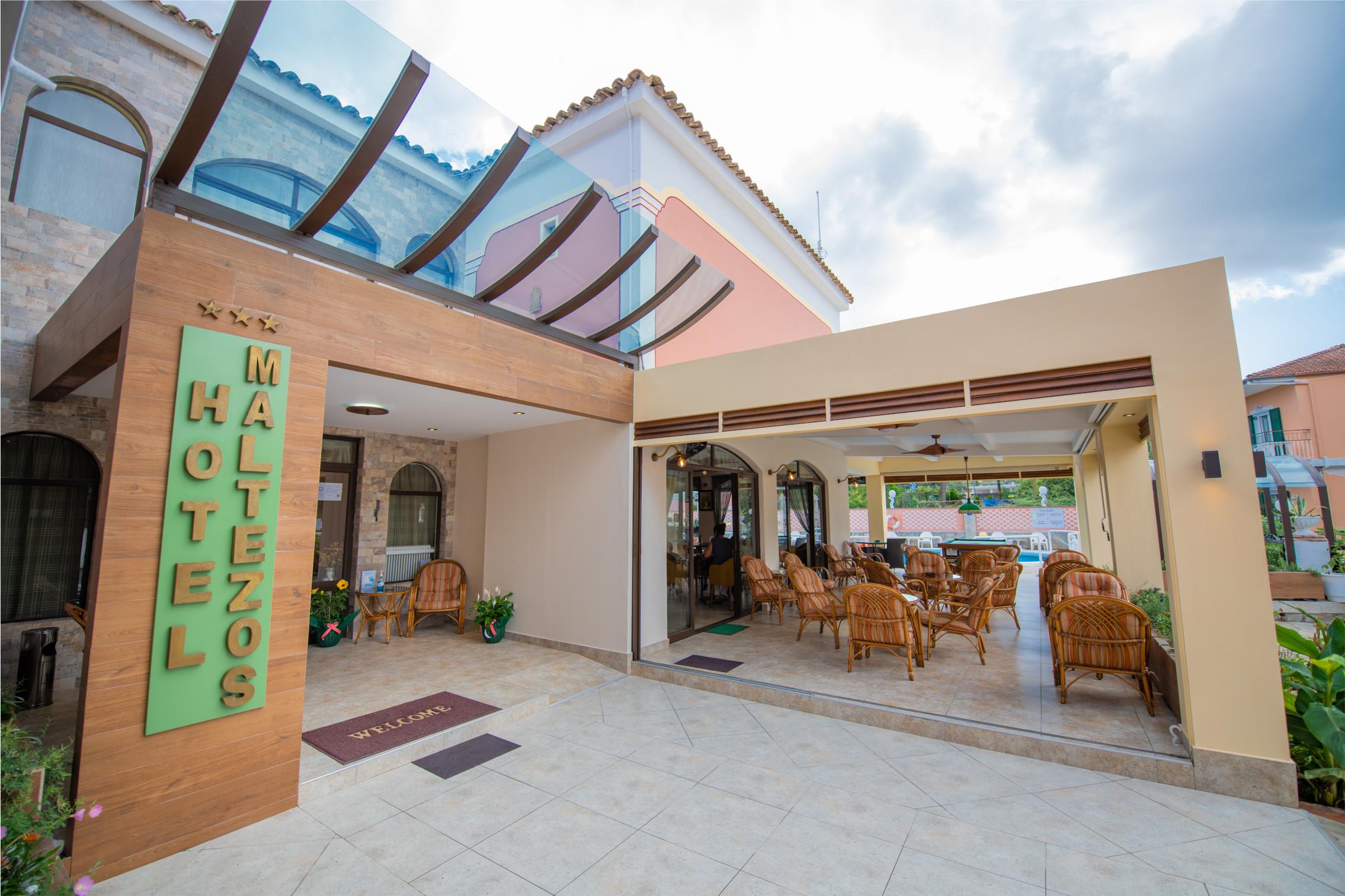 Maltezos Hotel Gouvia Exteriér fotografie
