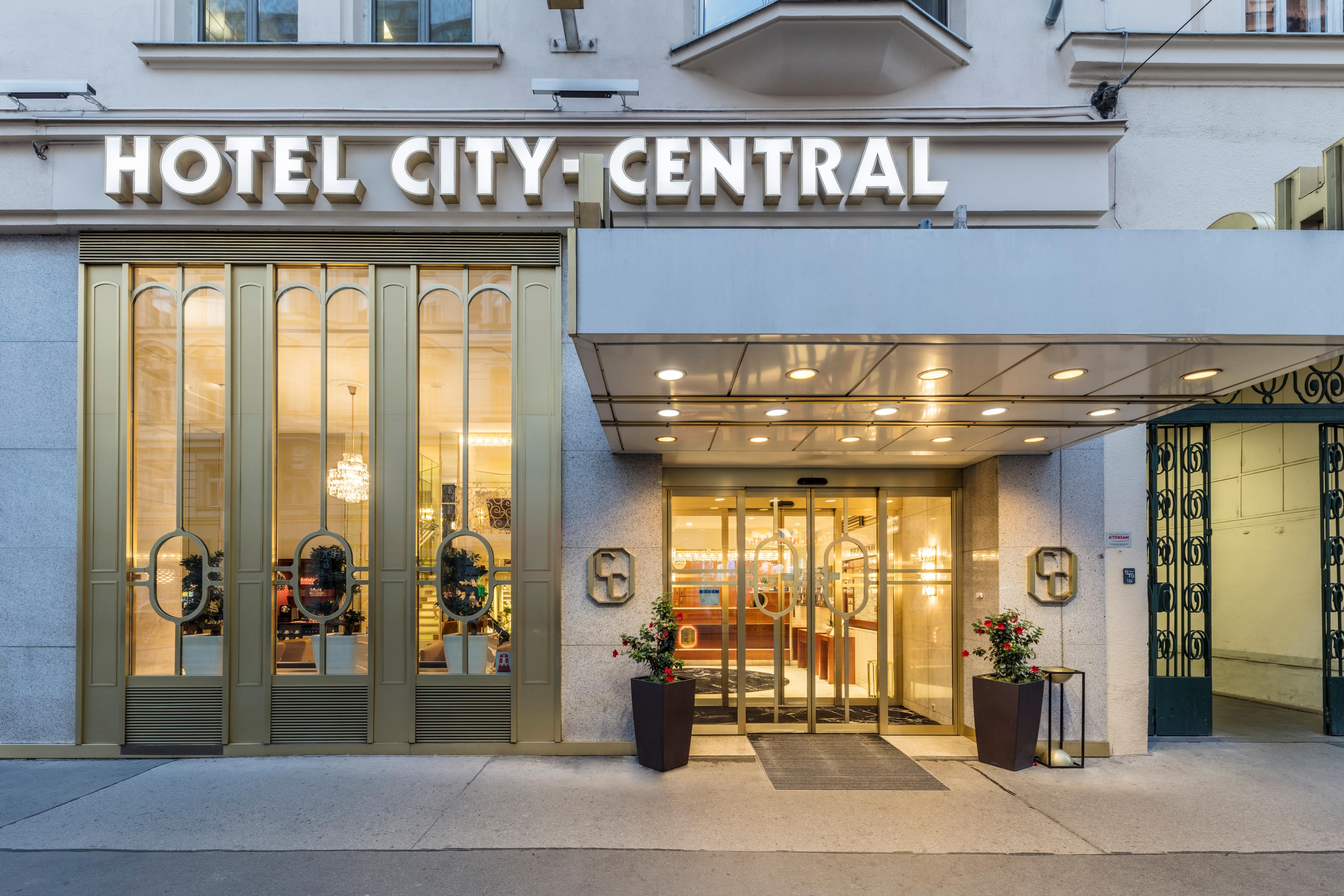 Hotel City Central Vídeň Exteriér fotografie