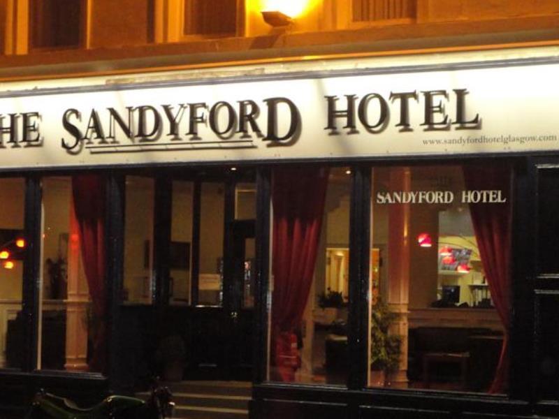 Sandyford Hotel Glasgow Exteriér fotografie