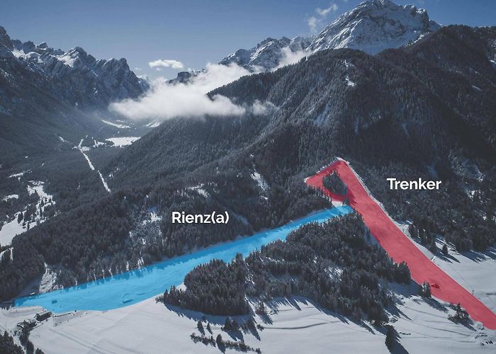 Trenker Trail map Rienz – Toblach (Dobbiaco) photo