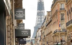 Hotel Elysees Union Paříž Exterior photo