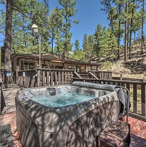 Vila Tranquil Cabin With Stream And Deck Near Dtwn Ruidoso! Exterior photo