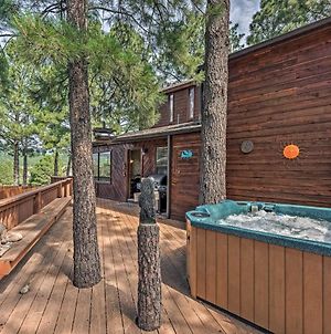 Vila Cozy Ruidoso Cabin With Large Deck And Wet Bar! Exterior photo